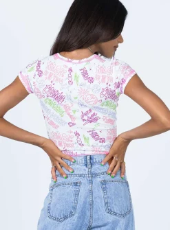 Princess Polly Cosmic Girl Top  Multi Outlet