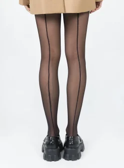 Princess Polly Crawler Stockings  Black Best