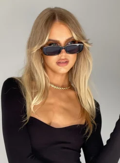 Princess Polly Creeper Sunglasses Shell   Tortoise Cheap