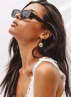 Princess Polly Creeper Sunglasses Shell   Tortoise Cheap