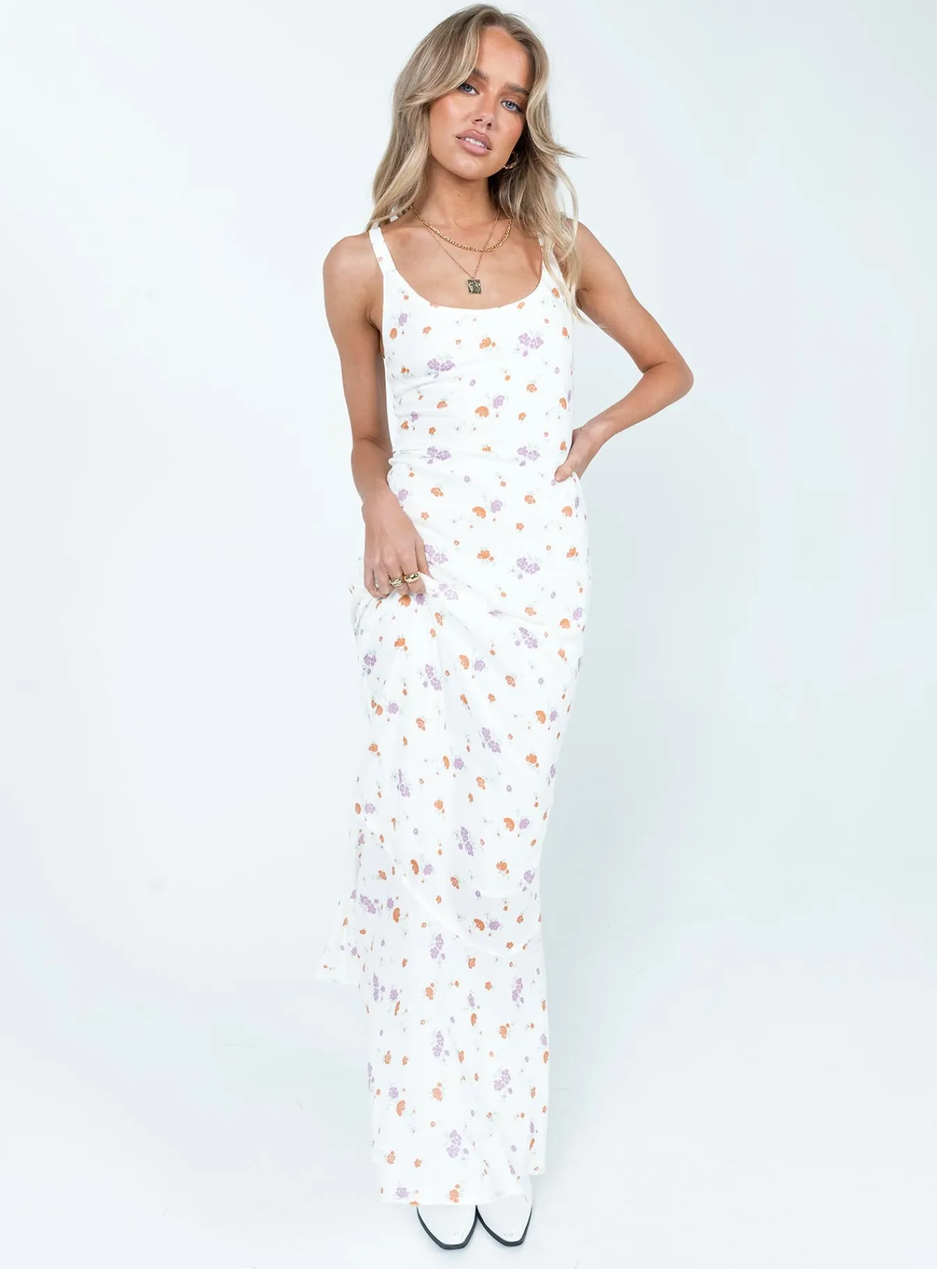 Princess Polly Curtis Maxi Dress Multi Best