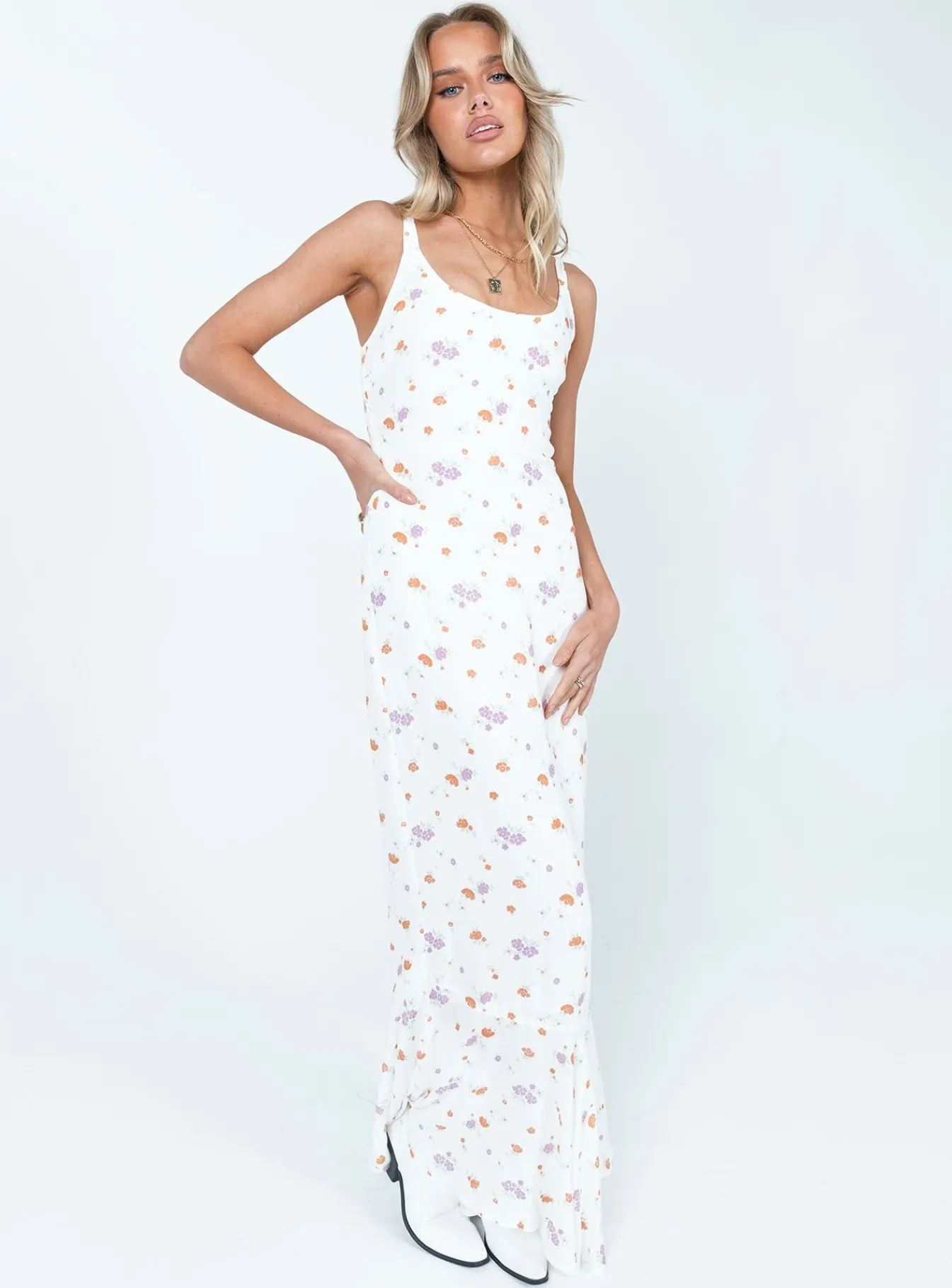 Princess Polly Curtis Maxi Dress Multi Best
