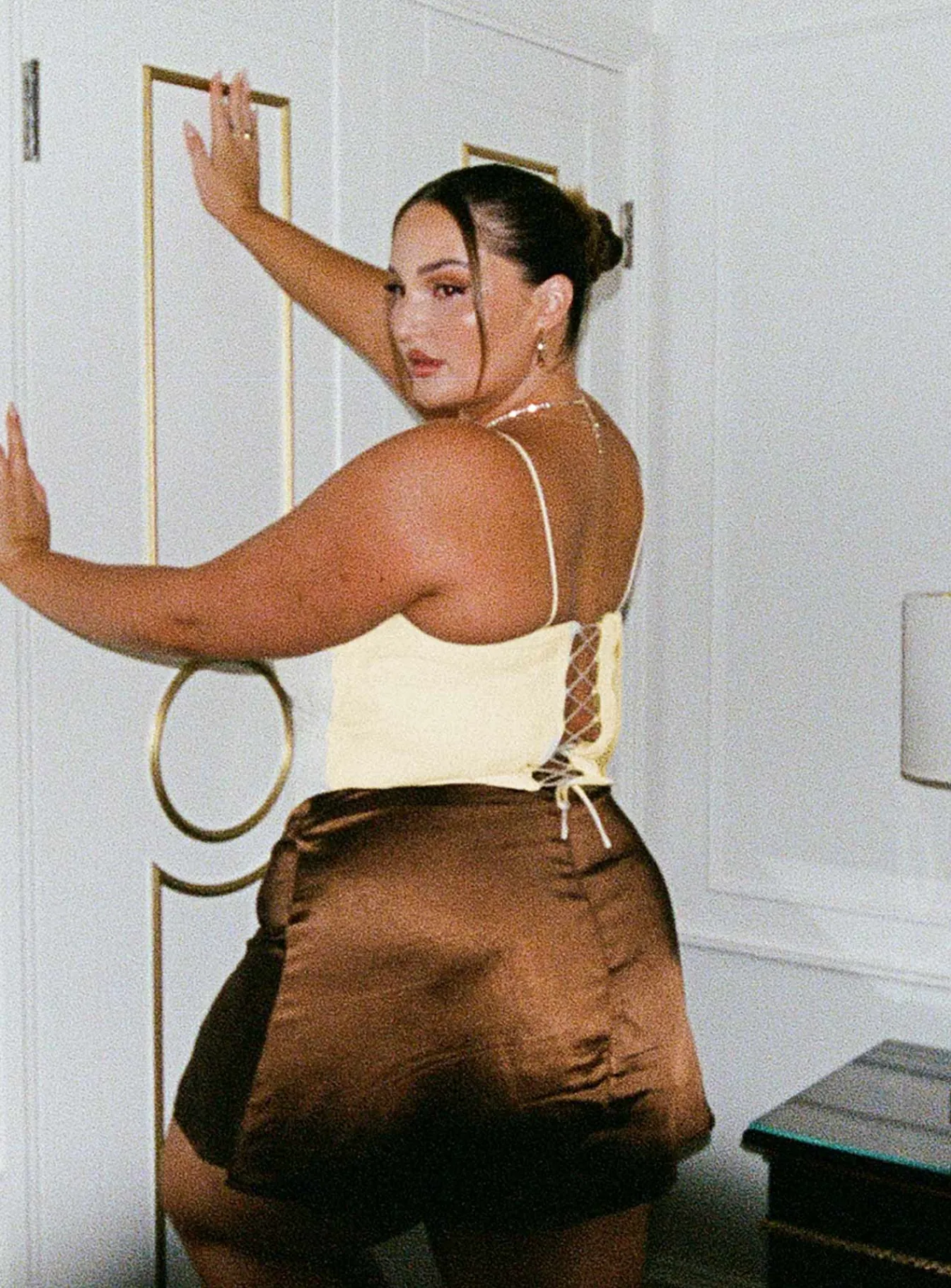 Princess Polly Daintree Plisse Corsetcurve Beige Best