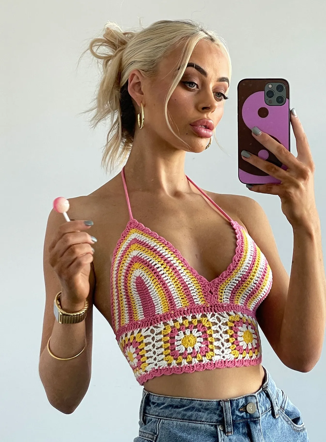 Princess Polly Daisy Girl Top Multi Best Sale