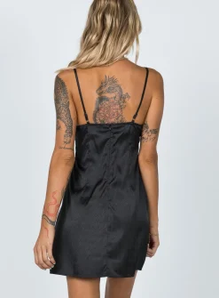 Princess Polly Dale Mini Dress  Black Outlet