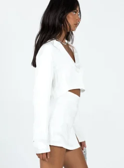 Princess Polly Daley Set White Hot