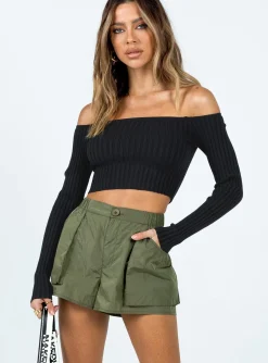 Princess Polly Damian Cargo Shorts  Khaki Fashion