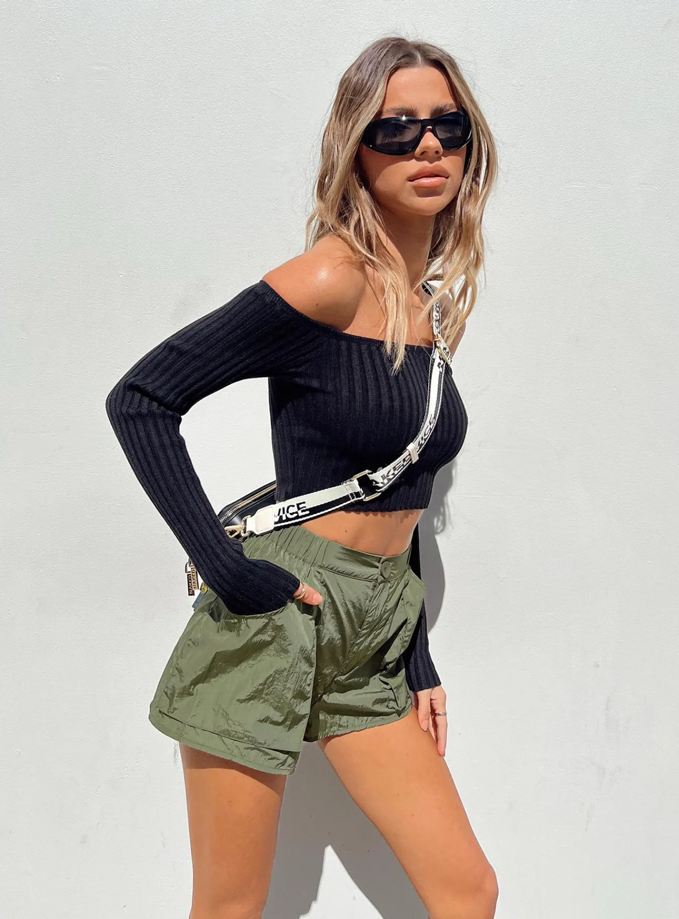 Princess Polly Damian Cargo Shorts Khaki Fashion