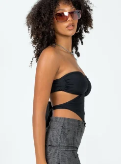 Princess Polly Damon Top  Black Fashion