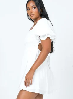 Princess Polly Dani Mini Dress White Cheap