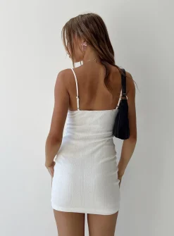 Princess Polly Danner Mini Dress White Clearance