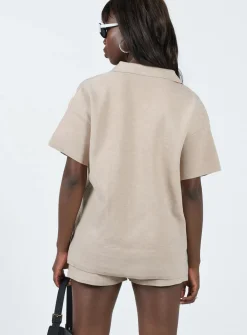 Princess Polly Davian Set  Beige Shop