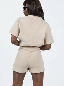 Princess Polly Davian Set  Beige Shop