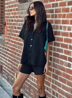 Princess Polly Davian Set  Black Clearance