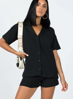 Princess Polly Davian Set  Black Clearance