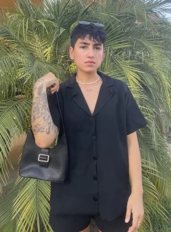 Princess Polly Davian Set  Black Clearance