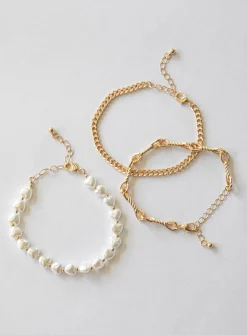 Princess Polly Davide Bracelet Pack  Gold Outlet