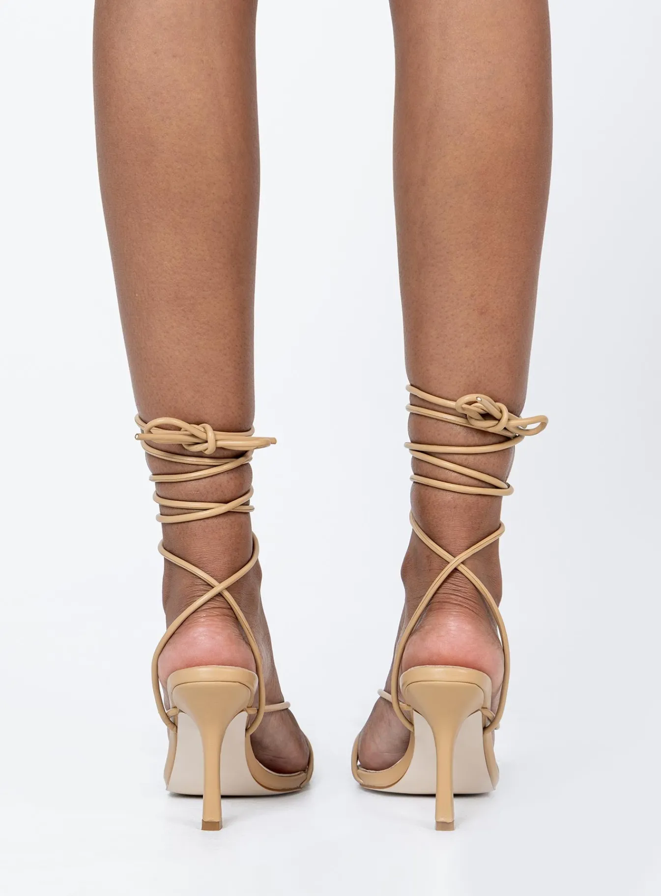 Princess Polly Dawson Heels Camel Shop