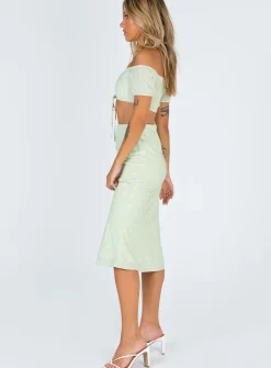 Princess Polly Day Dreamer Set Green Best Sale