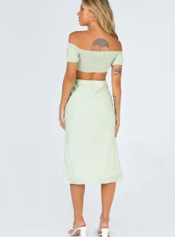 Princess Polly Day Dreamer Set Green Best Sale