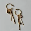 Princess Polly De Luca Earrings  Gold Store