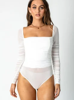 Princess Polly Delany Bodysuit White Best Sale