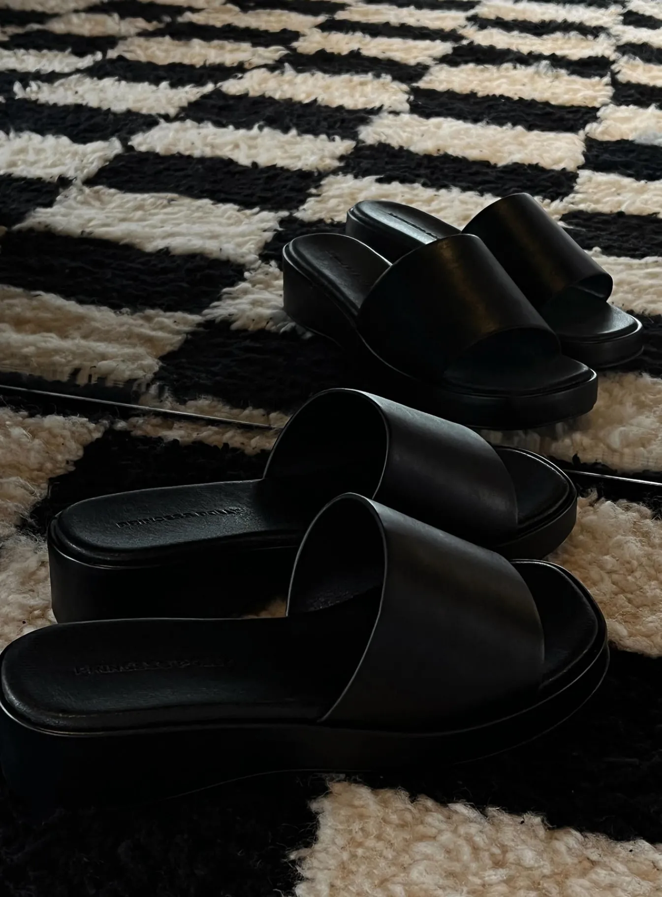 Princess Polly Delia Sandals Black Clearance