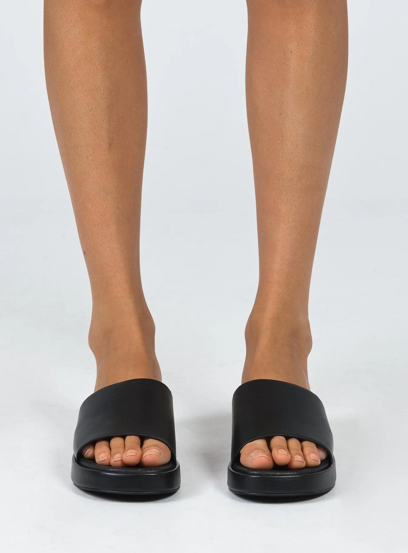 Princess Polly Delia Sandals Black Clearance