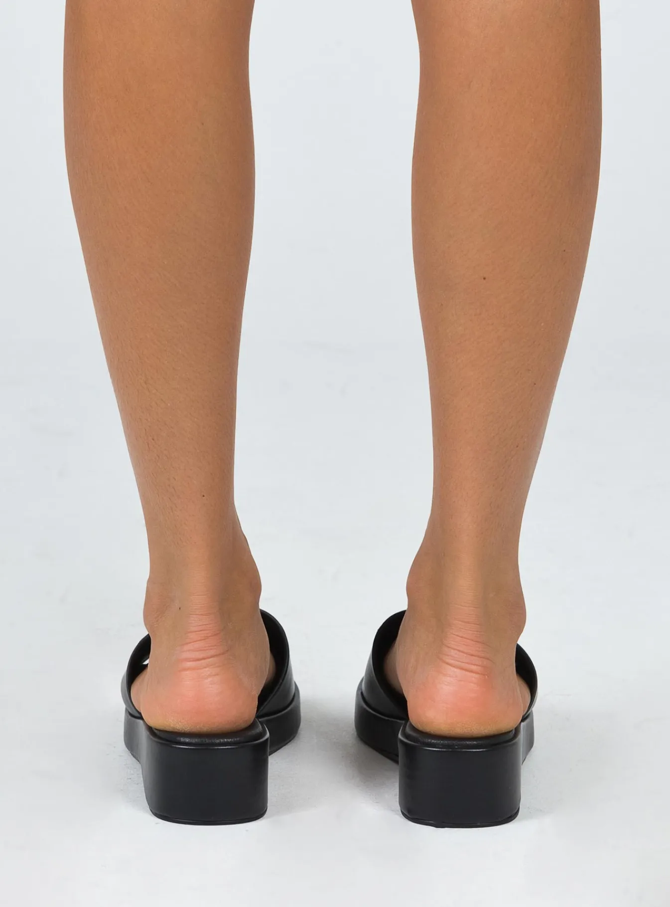 Princess Polly Delia Sandals Black Clearance