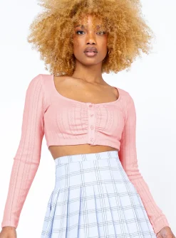 Princess Polly Delma Top  Pink Fashion