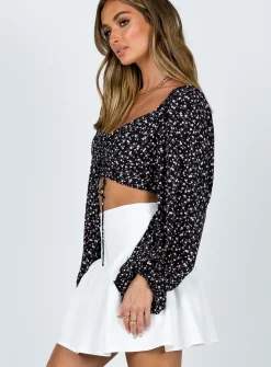 Princess Polly Delphie Mini Skirt  White Flash Sale