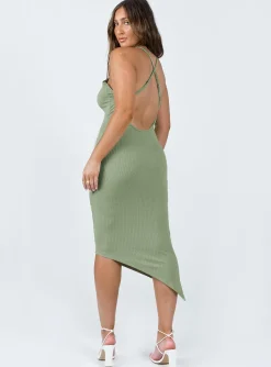 Princess Polly Deme Maxi Dress  Sage Fashion