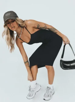 Princess Polly Deme Maxi Dress Black Flash Sale