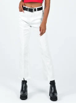 Princess Polly Demi Pant  White Best