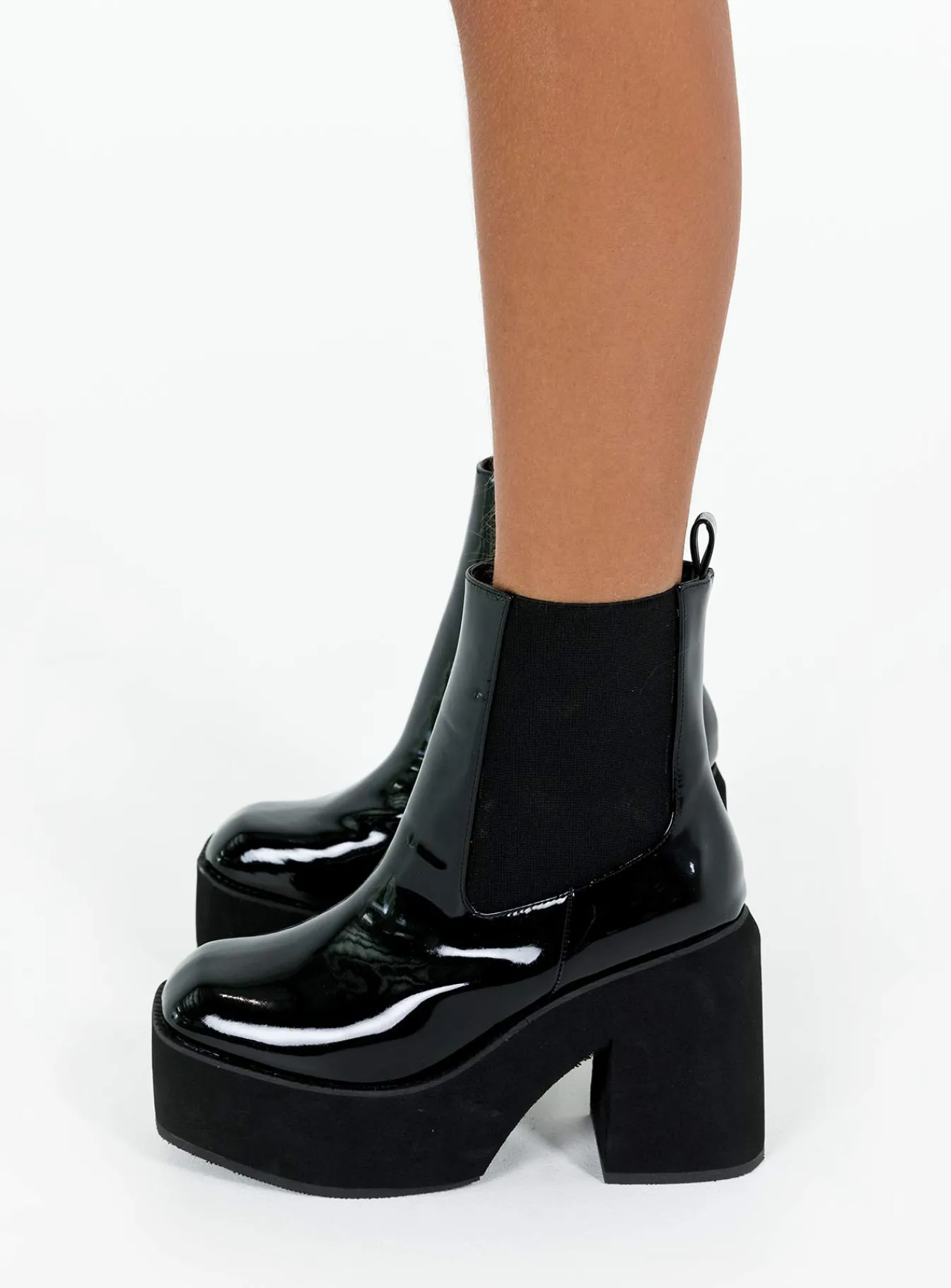 Princess Polly Denver Boots Black Shop