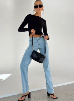 Princess Polly Dexter Low Waist Jean  Denim Outlet