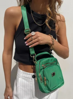 Princess Polly Dixon Crossbody Bag Green Discount