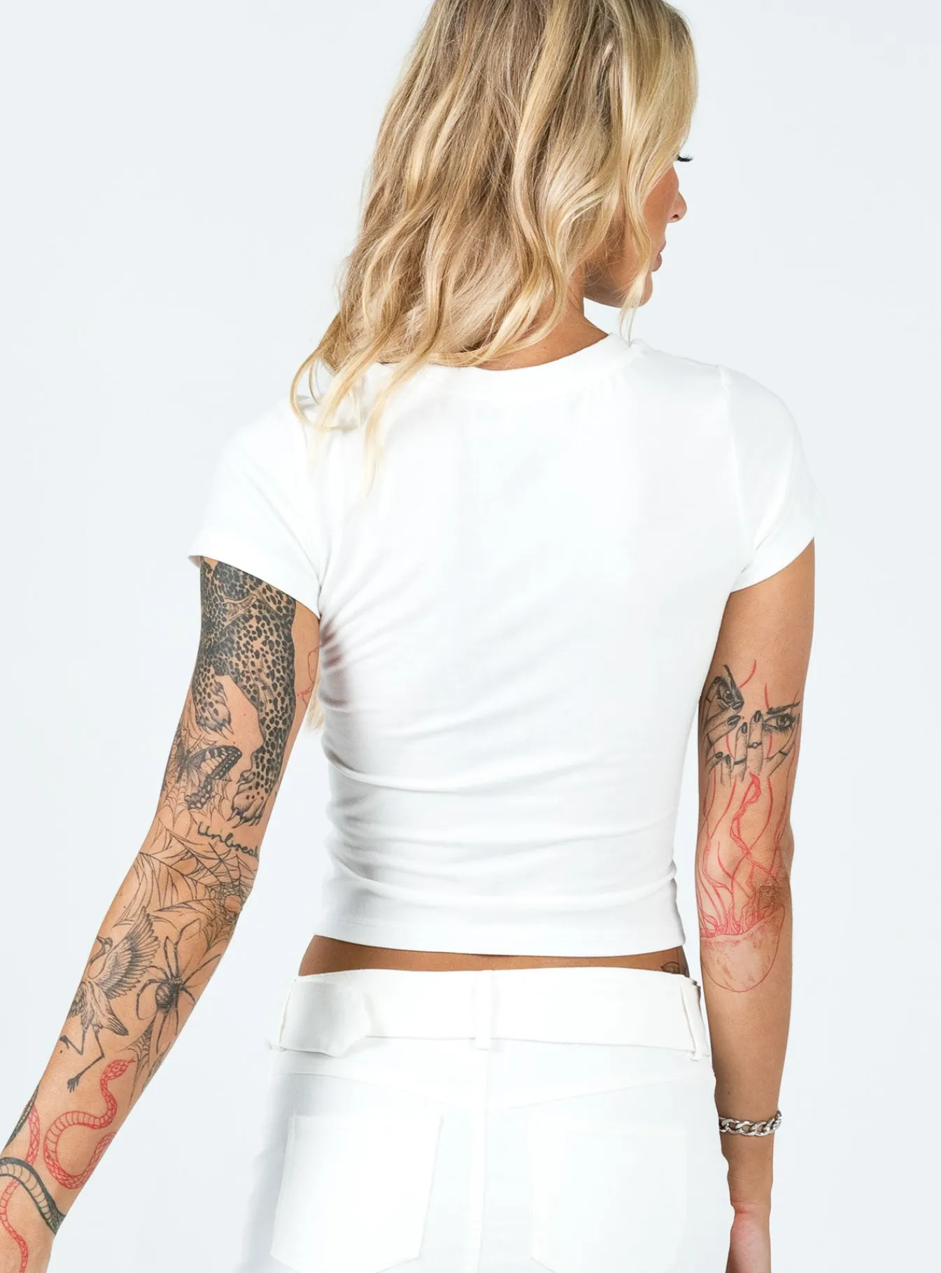 Princess Polly Do What You Love Tee White Outlet