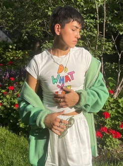 Princess Polly Do What You Love Tee White Outlet