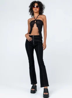 Princess Polly Dolan Top Black Best