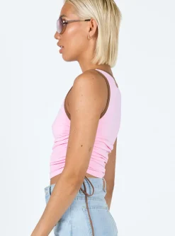 Princess Polly Don'T Be Jelly Tank Top  Pink Cheap