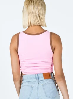 Princess Polly Don'T Be Jelly Tank Top  Pink Cheap