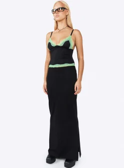Princess Polly Dos Fitted Cami Top  Black Sale