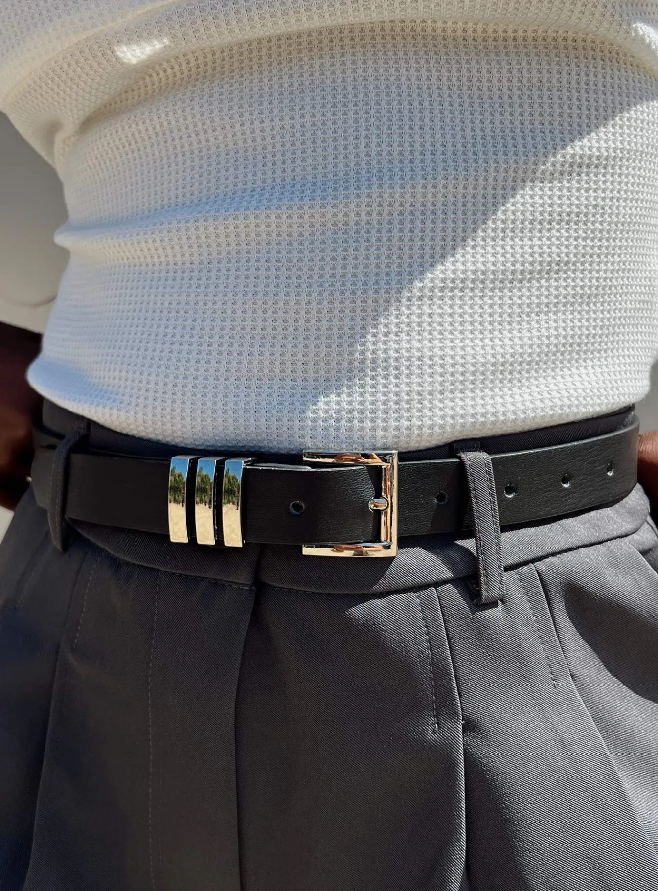 Princess Polly Doughty Belt Black Store