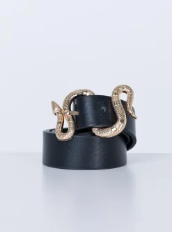 Princess Polly Draco Belt   Black Cheap