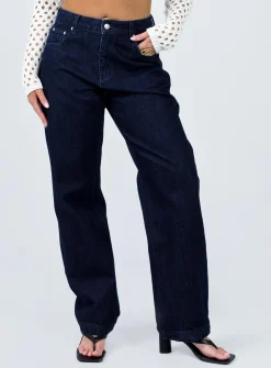 Princess Polly Drago Slouch Jeans  Indigo Cheap