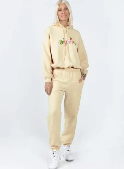 Princess Polly Dream A Little Dream Hoodie Beige Flash Sale