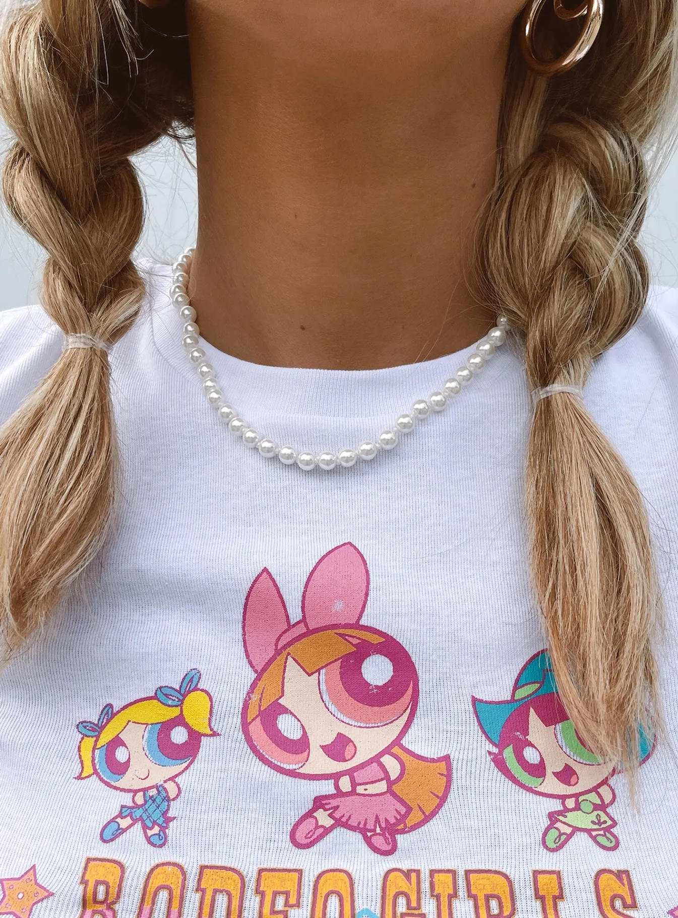Princess Polly Dream On Necklace Gold / White Cheap