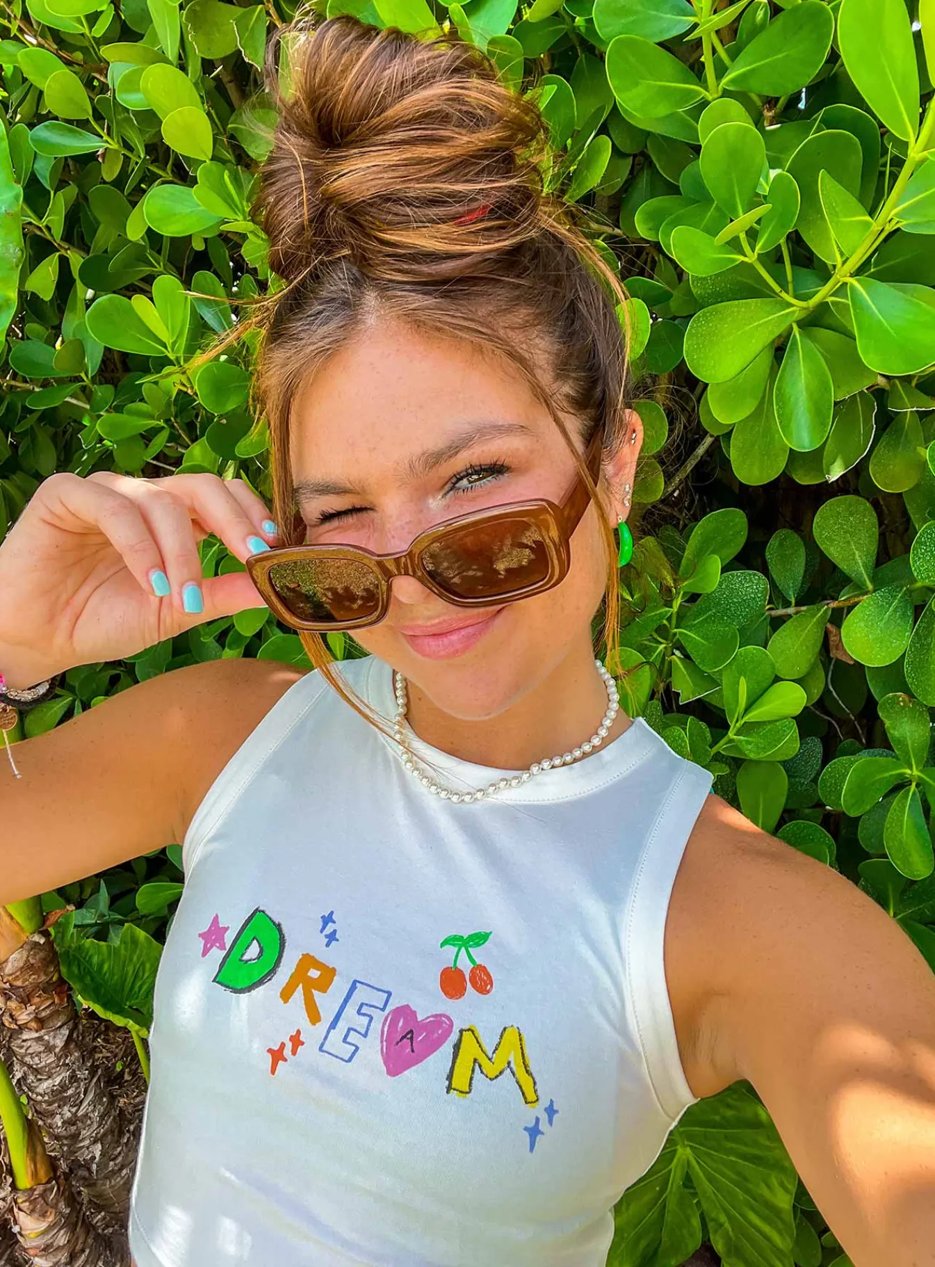 Princess Polly Dream On Tank Top White Discount