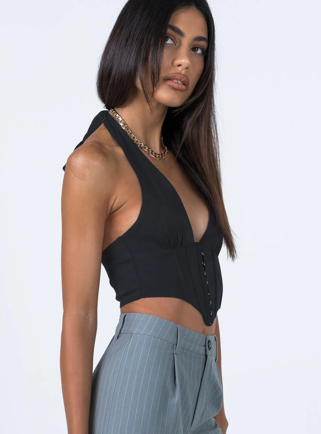 Princess Polly Dreaming Top Black Outlet